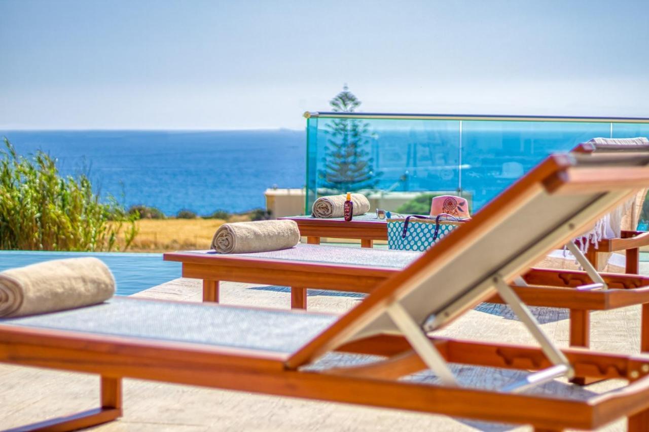 Luxuryvillaschania Kore-Falasarna Beach Bagian luar foto